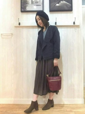 リナさん（レディース・160cm）の秋コーディネート