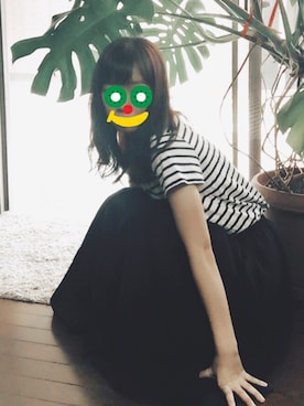 「A part by（アパートバイ）のアイテム（セットアップ）」を使った、eさん（レディース・164cm）の秋コーディネート