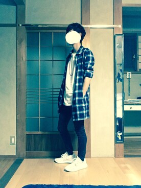 「MK MICHEL KLEIN（エムケーミッシェルクラン）のアイテム（トップス）」を使った、きょーいちさん（メンズ・170cm）の秋コーディネート