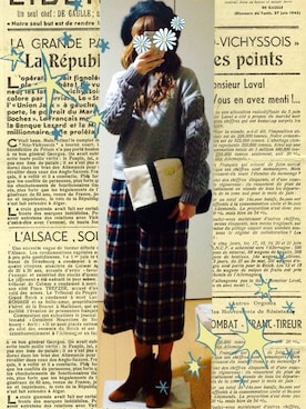 さちこさん（レディース・154cm）の秋コーディネート