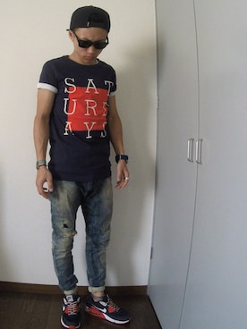 tyさん（メンズ・165cm）の夏コーディネート