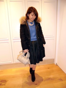 BABYLONE　丸の内店さん（レディース・159cm）の冬コーディネート