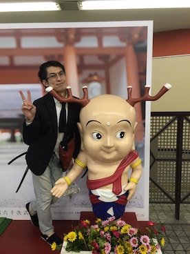 「Daniel＆Bob（ダニエルアンドボブ）のアイテム（バッグ）」を使った、コバオさん（メンズ・177cm）の秋コーディネート