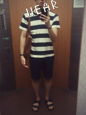 Aさん（メンズ・175cm）の夏コーディネート