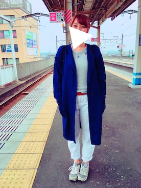 佳純♡さん（レディース・162cm）の春コーディネート