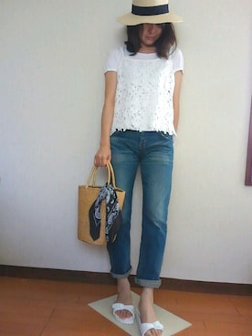 RIE..:*:･･☆さん（レディース・163cm）の春コーディネート