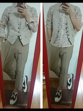 ta-shiさん（メンズ・170cm）の夏コーディネート