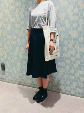 「あたし」｜黄子さん（レディース・160cm）の秋コーディネート