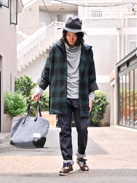 「glamb（グラム）のアイテム（その他アウター）」を使った、【glamb】TKさん（メンズ・181cm）の夏コーディネート