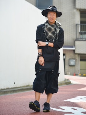 【glamb】TKさん（メンズ・180cm）の秋コーディネート