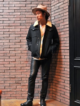 「glamb（グラム）のアイテム（ジャケット/アウター）」を使った、【glamb】TKさん（メンズ・181cm）の夏コーディネート