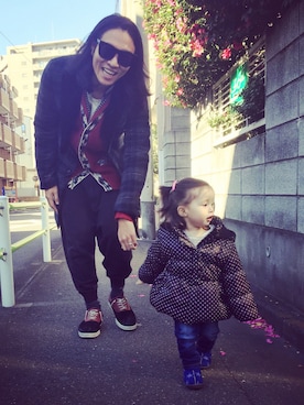 「glamb（グラム）のアイテム（トップス）」を使った、【glamb】TKさん（メンズ・181cm）の冬コーディネート