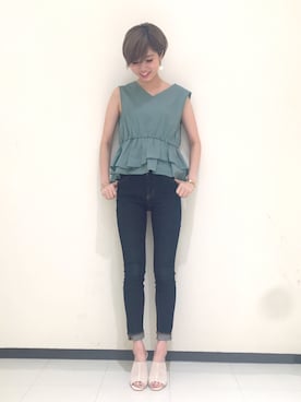 nskbさん（レディース・157cm）の夏コーディネート