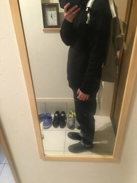 「CABANE de ZUCCa（カバンドズッカ）のアイテム（パーカー）」を使った、ゆうすけさん（メンズ・173cm）の春コーディネート