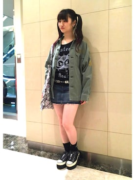 MAIKAさん(レディース・152cm)の夏コーディネート