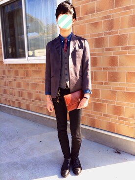 tetsuさん(メンズ・178cm)の冬コーディネート