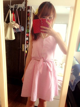 「腹チラ」｜Yumiさん（レディース・157cm・10代）の夏コーディネート