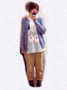 naoさん（レディース・154cm）の冬コーディネート