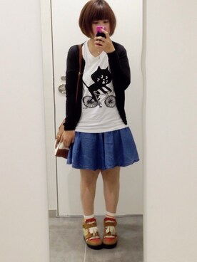 naoさん（レディース・154cm）の春コーディネート