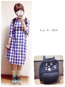 naoさん（レディース・154cm）の夏コーディネート