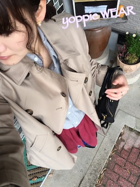 「アイテム（ピアス（両耳用））」を使った、yoppie221さん（レディース・158cm・30代）の冬コーディネート