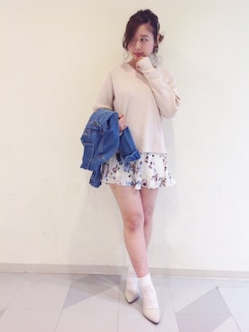kanakoさん(レディース・157cm)の春コーディネート