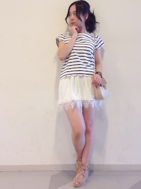 kanakoさん（レディース・157cm）の春コーディネート