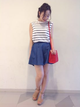 kanakoさん（レディース・157cm）の春コーディネート