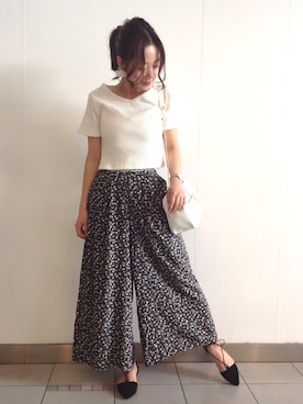 kanakoさん（レディース・157cm）の夏コーディネート