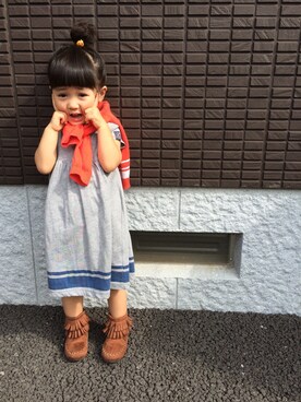 airinmamaさん（キッズ・80cm）の秋コーディネート