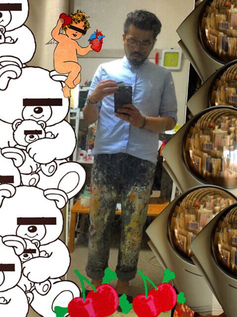 「Denim & Supply Ralph Laurenのアイテム（デニムパンツ、ブルー系）」を使った、JoeJoさん（メンズ・175cm）の夏コーディネートの1枚目の写真