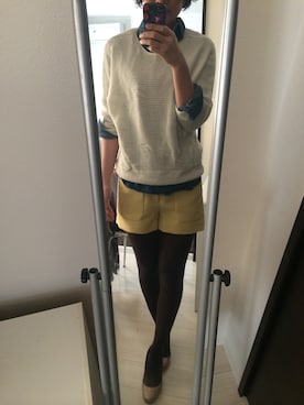 まめさん（レディース・172cm）の春コーディネート