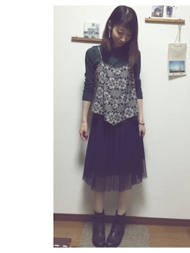 Lilychouchouさん（レディース・163cm）の秋コーディネート