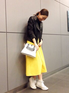 Tomomi Watanabeさん(レディース・150cm)の冬コーディネート