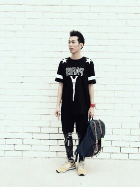 「wearsg」｜「アイテム（レッグウェア）」を使った、SkyyKさん（メンズ・168cm）の冬コーディネート