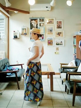 「alternative（オルタナティブ）のアイテム」を使った、yucaさん（レディース・155cm）の夏コーディネート