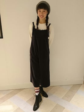 「三つ編み」｜ORientalTRafficルミネ横浜さん（レディース・166cm）の秋コーディネート
