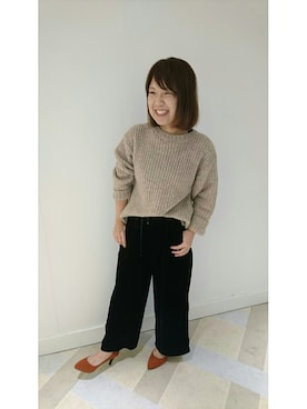 ORientalTRafficルミネ横浜さん（レディース・160cm）の冬コーディネート