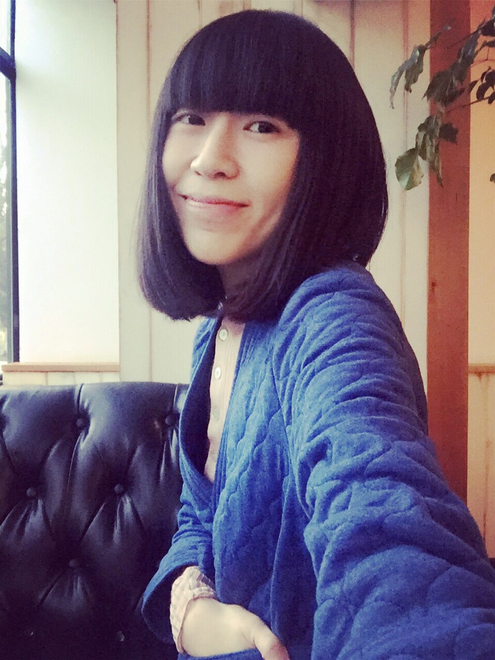 「ISABEL MARANTのアイテム（ブルゾン、ブルー系）」を使った、weiさん（レディース・168cm）の秋コーディネートの1枚目の写真