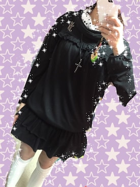 「ALGONQUINS（アルゴンキン）のアイテム（ワンピース/ドレス）」を使った、りえさん（レディース・168cm）の冬コーディネート