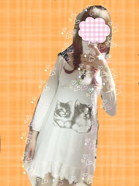 「ネコちゃん」｜りえさん（レディース・168cm）の秋コーディネート