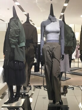「C/MEO COLLECTIVE（カメオコレクティブ）のアイテム」を使った、Y_25angさん（レディース・172cm）の秋コーディネート