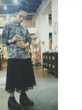 「tulle」｜「アイテム（シューズ）」を使った、Celia Thamさん（レディース・163cm）の春コーディネート