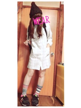 「CODEのアイテム」を使った、☆kiraky☆さん（レディース・156cm）の秋コーディネート