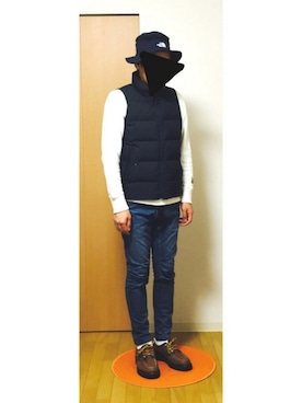 「SHIPS JET BLUE（シップスジェットブルー）のアイテム（ブーツ）」を使った、スーさん（メンズ・173cm）の秋コーディネート