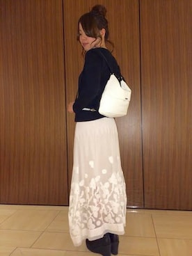「3wayバッグ」｜Voyage Osaka Takashimayaさん（レディース・164cm）の春コーディネート