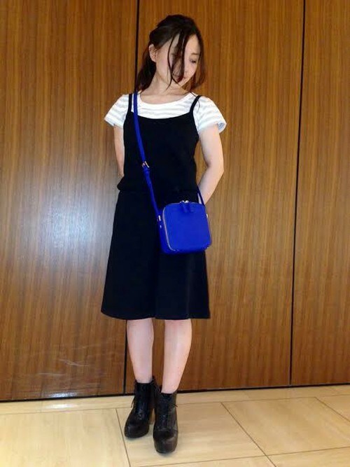 Voyage Osaka Takashimaya アニエスベーボヤージュ大阪高島屋店 Agnes B のショルダーバッグを使ったコーディネート Wear