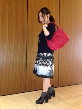 「アイテム（アナログ腕時計）」を使った、Voyage Osaka Takashimayaさん（レディース・146cm）の春コーディネート