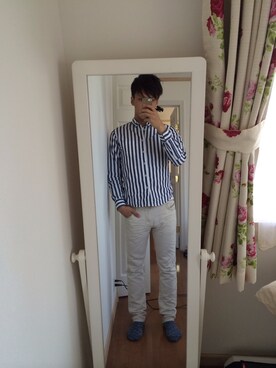 shuuuuu@さん（メンズ・179cm）の春コーディネート