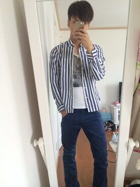 shuuuuu@さん（メンズ・179cm）の春コーディネート